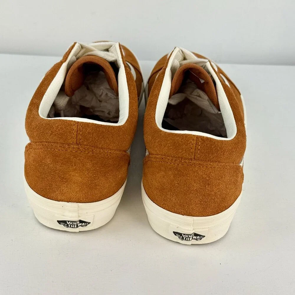 Men's 13 - VANS Old School Low Pig Suede Brown Shoe - 751505